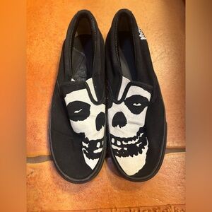Black Slip-On Shoes